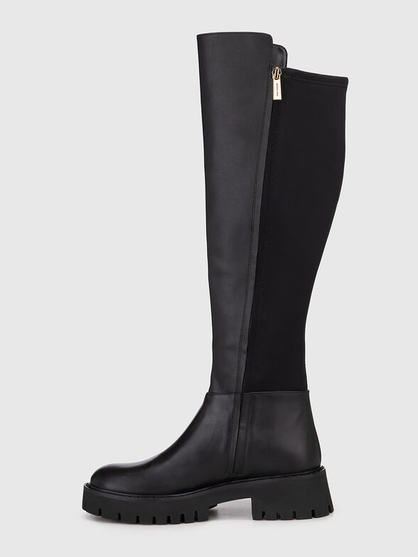 ASHER leather boots - 4