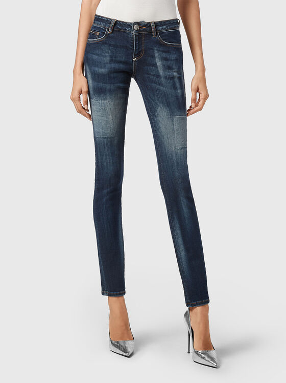 ICONIC PLEIN jeans with washed effect - 1
