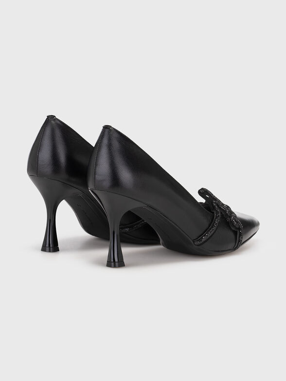 SIENNA high heel shoes with rhinestones - 3