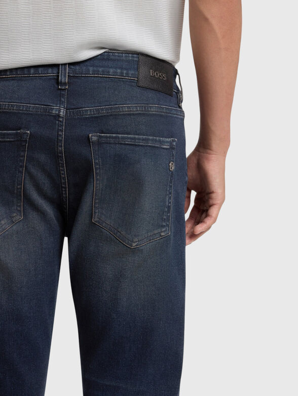 Cotton slim fit jeans - 4