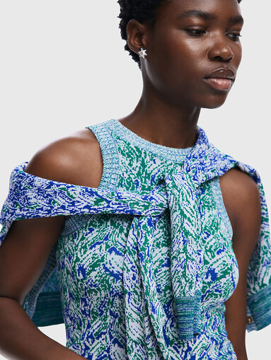 Knitted sleeveless top - 5