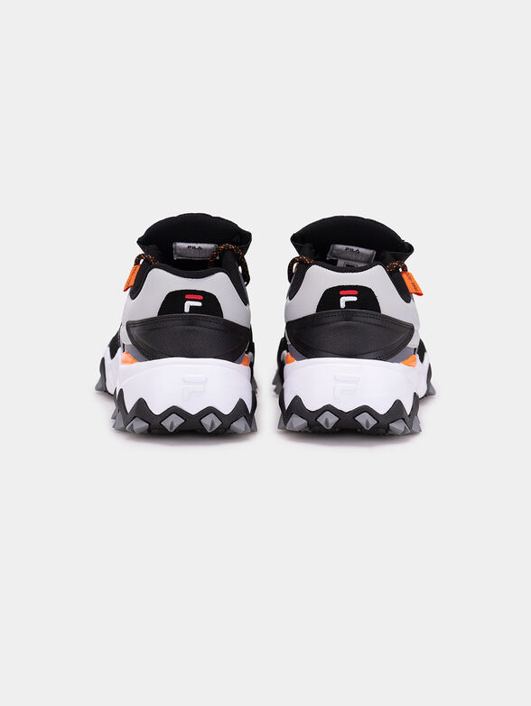TRAIL-R CB Sneakers with mix of textures - 4