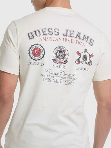 T-shirt with accent print on the back - 5