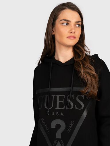 ALISA sweatshirt dress with logo detail - 4