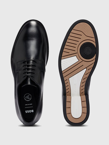 DRESSLETIC derby shoes in black - 5