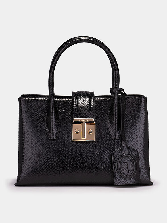 TULIP Tote bag with snake texture - 1