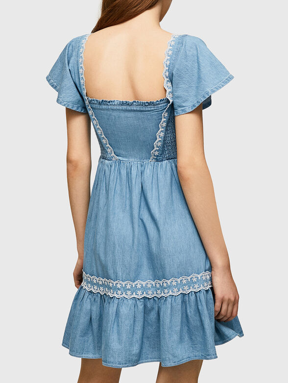 ADELE dress with accent sleeves - 2