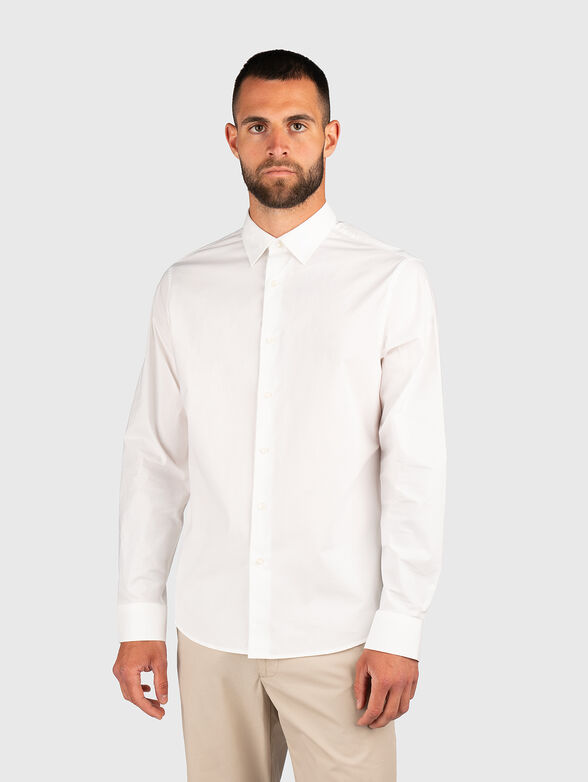 Long sleeved cotton shirt - 1