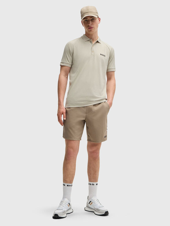 PATTEO MB 15 polo shirt  in light beige - 2