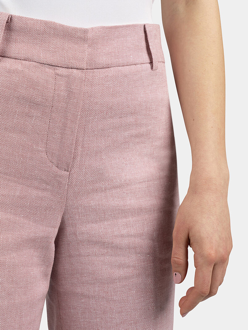 Bermuda shorts in pink color - 3