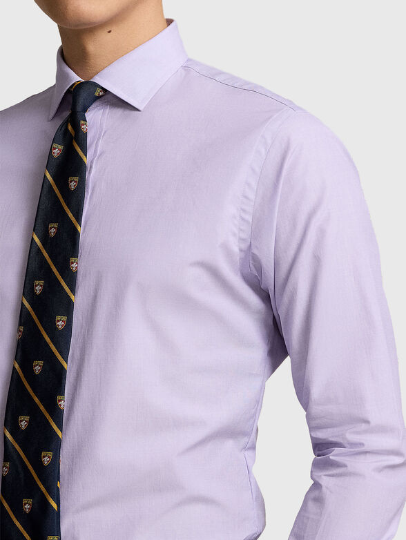 Light purple cotton shirt - 4