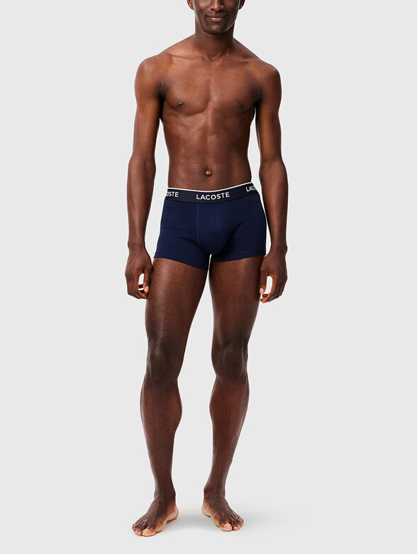 Set of three pairs of boxers with contrast tape - 2