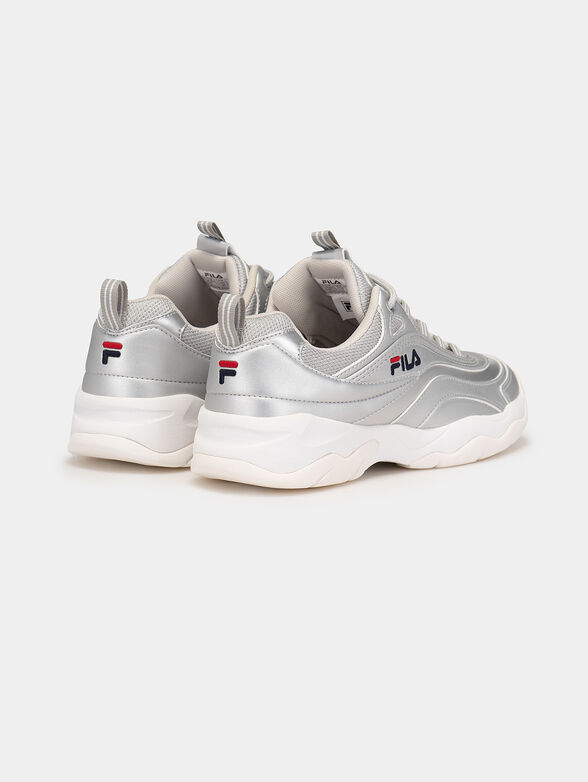 RAY F sneakers in silver color - 3