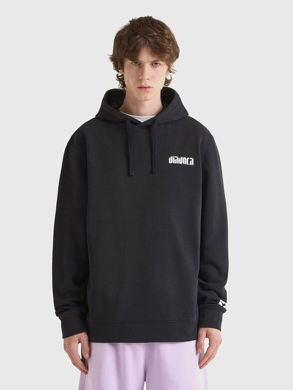 Hooded sweatshirt with logo detail - 1