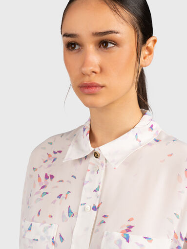 Silk blended shirt - 4