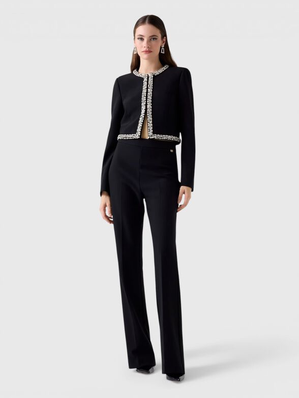 FRIDA short blazer in black - 2