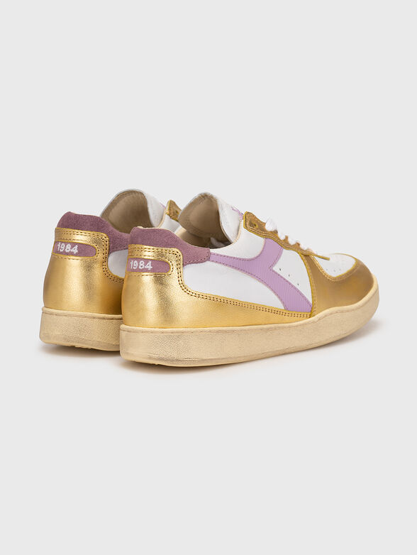 MI BASKET LOW METALLIC DIRTY sneakers - 3