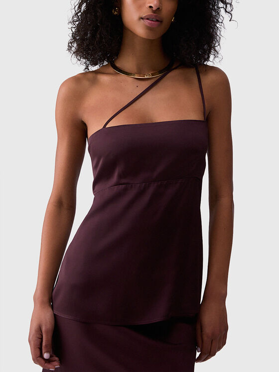 Топ с асиметричен детайл  - 1