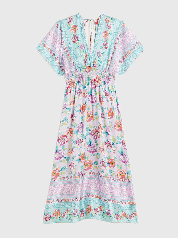 ESMERALDA floral print maxi dress  - 4