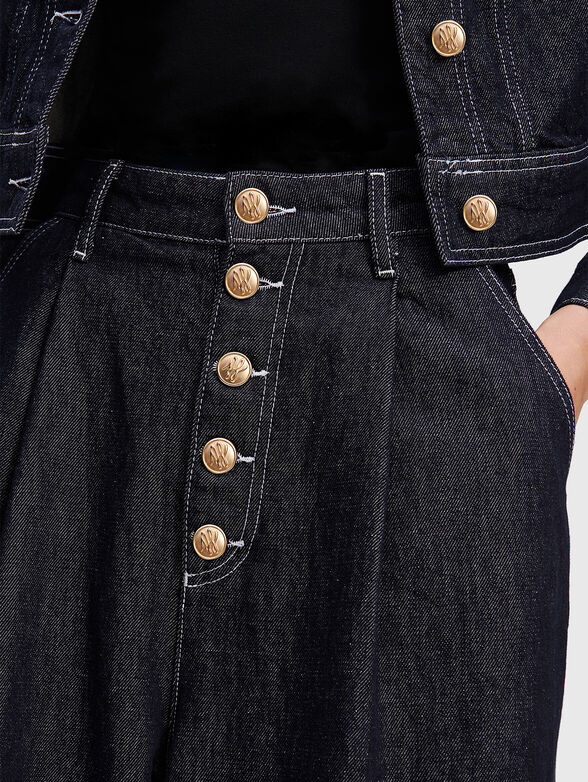 Wide jeans with high waist - 3