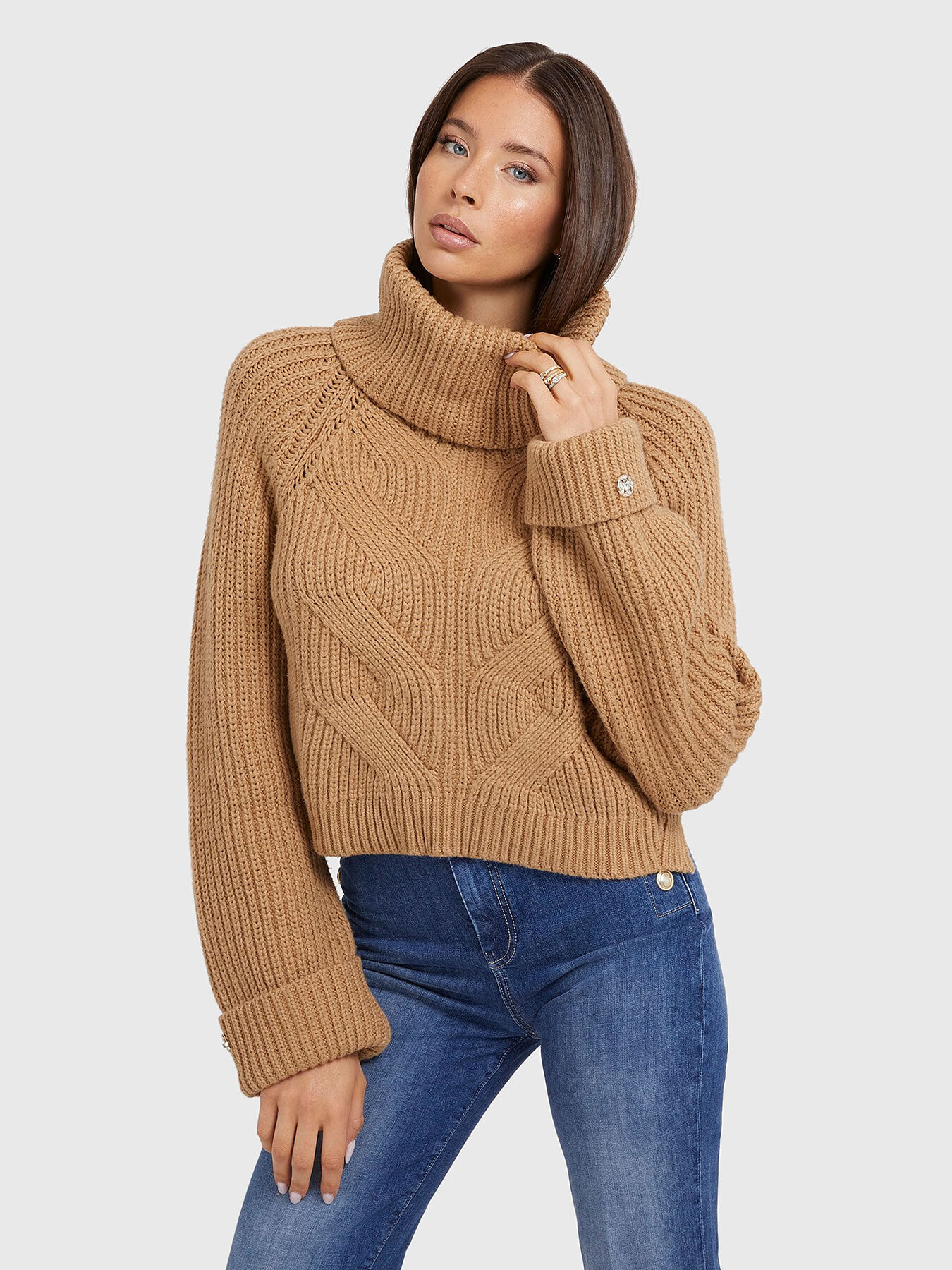 Guess turtleneck womens store