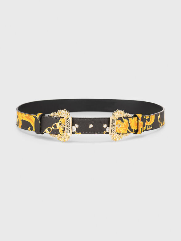 Monogram-print belt - 0