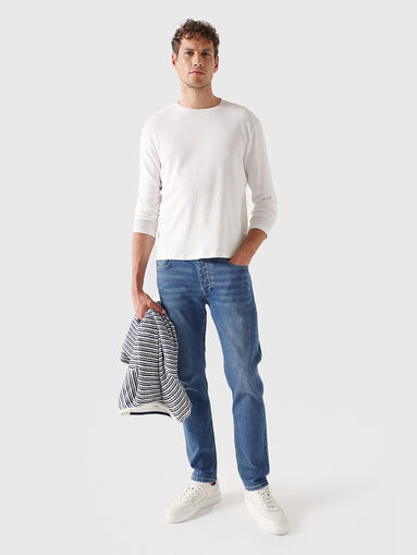 Slim jeans in blue  - 5