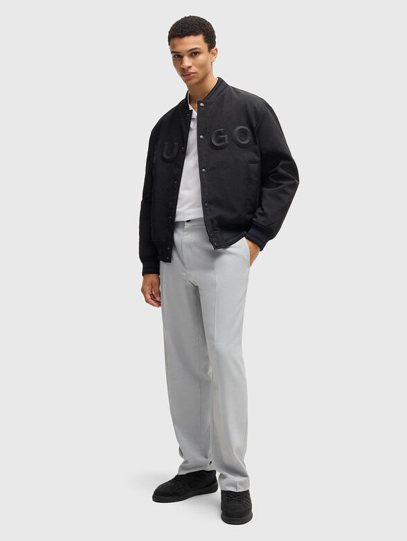 Polo shirt with short sleeves and logo - 2