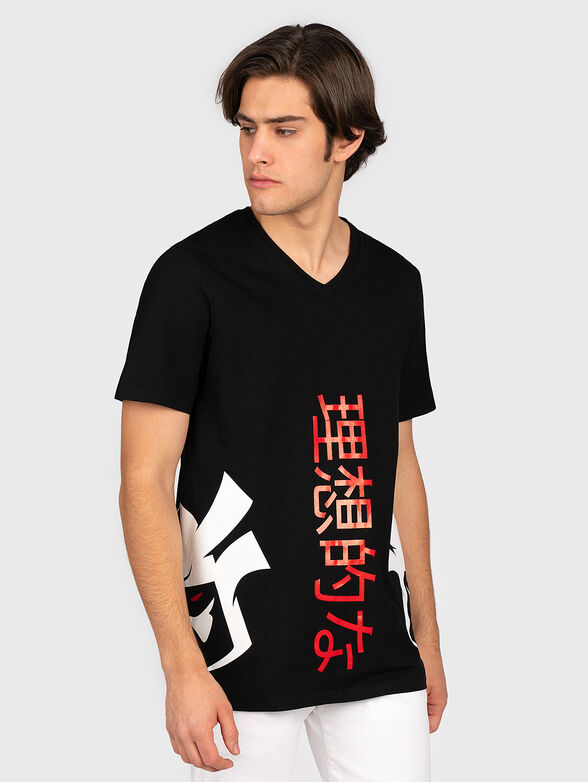 V-neck tee - 1