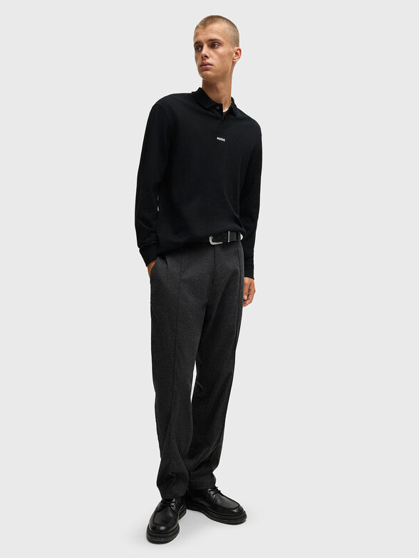 DERRYO long sleeve polo shirt - 2