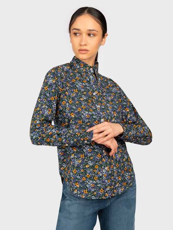IDALIA shirt with floral print - 1