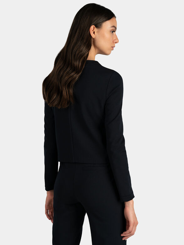 Jacket in dark blue color - 3