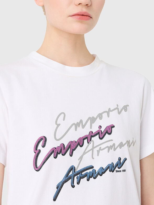 T-shirt with rhinestones - 4