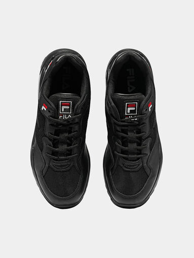 VAULT CMR JOGGER L LOW Black sneakers with rubber inserts - 5