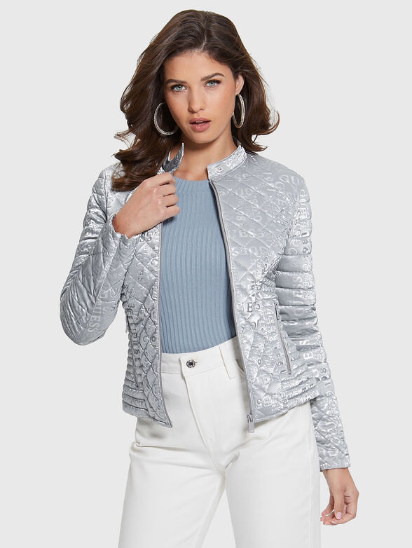 VONA black jacket with quilted effect - 1