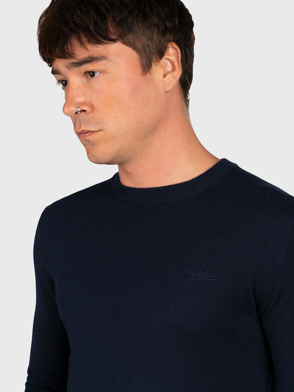 OMEGA blue sweater - 4