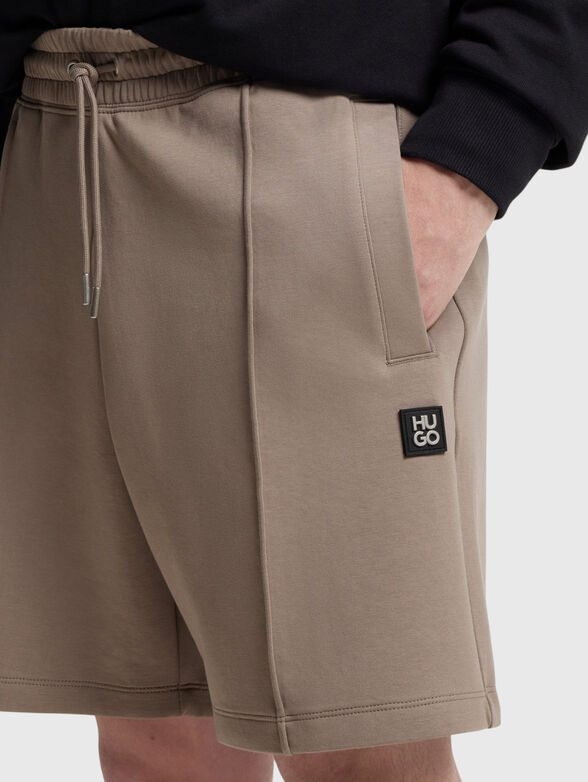 Cotton-blend shorts  - 3