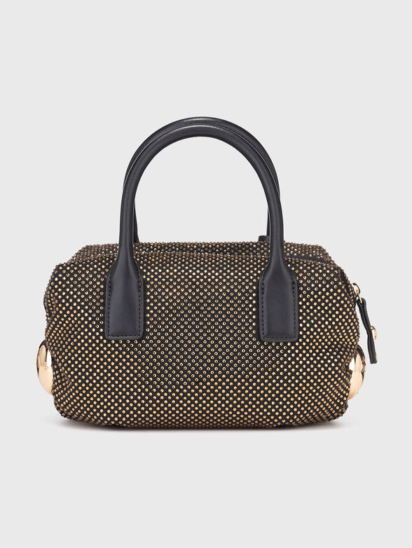 Bag with rhinestones  and long strap - 3