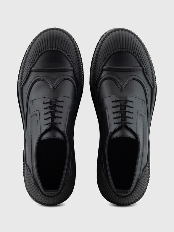 Leather derby shoes - 6