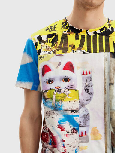 ASAF T-shirt with multicolour print - 5