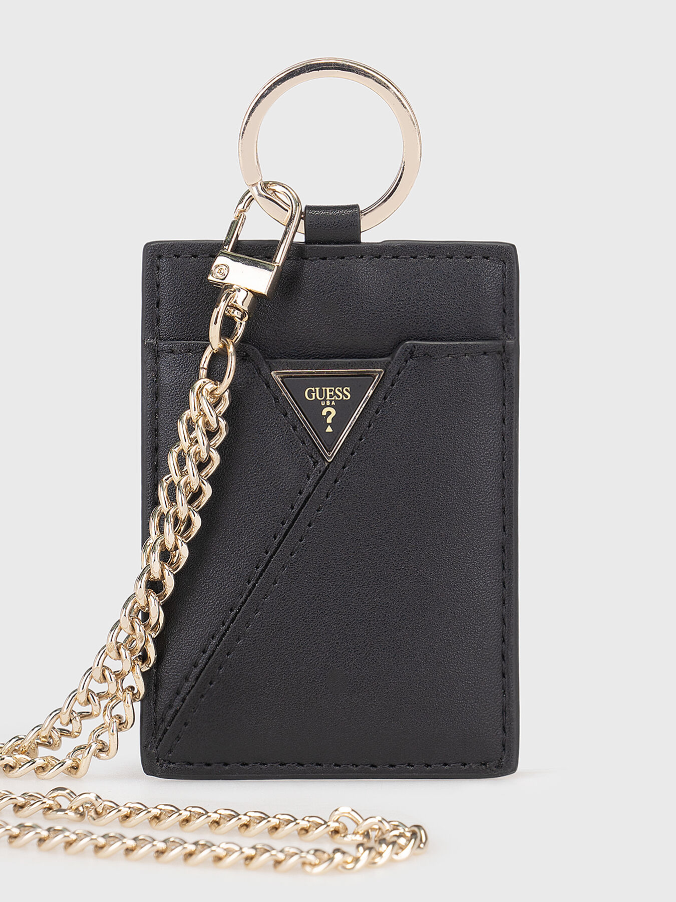 Card holder with removable chain brand GUESS Globalbrandsstore en