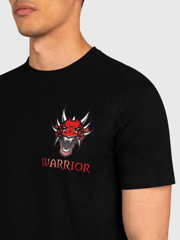 Black tee with print - 2