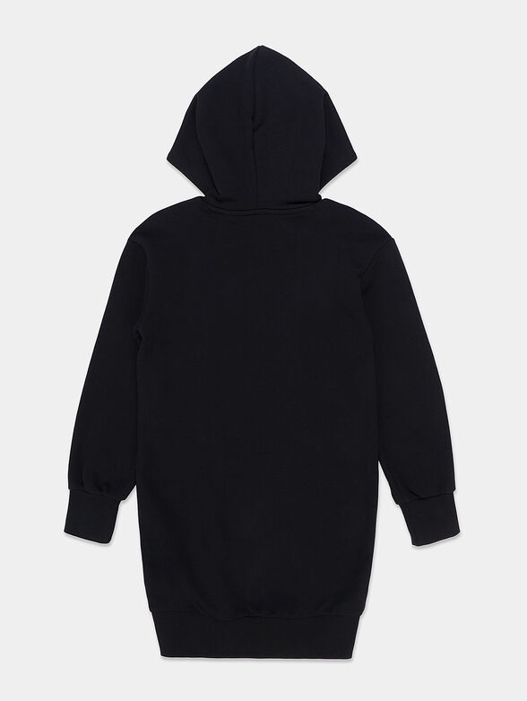 ICON sweatshirt dress with gold accents - 2