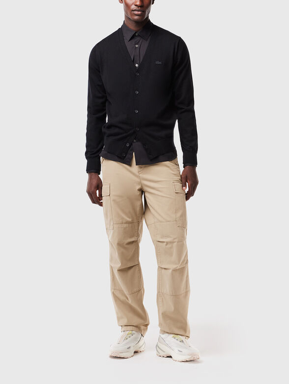 Black cotton poplin shirt - 2