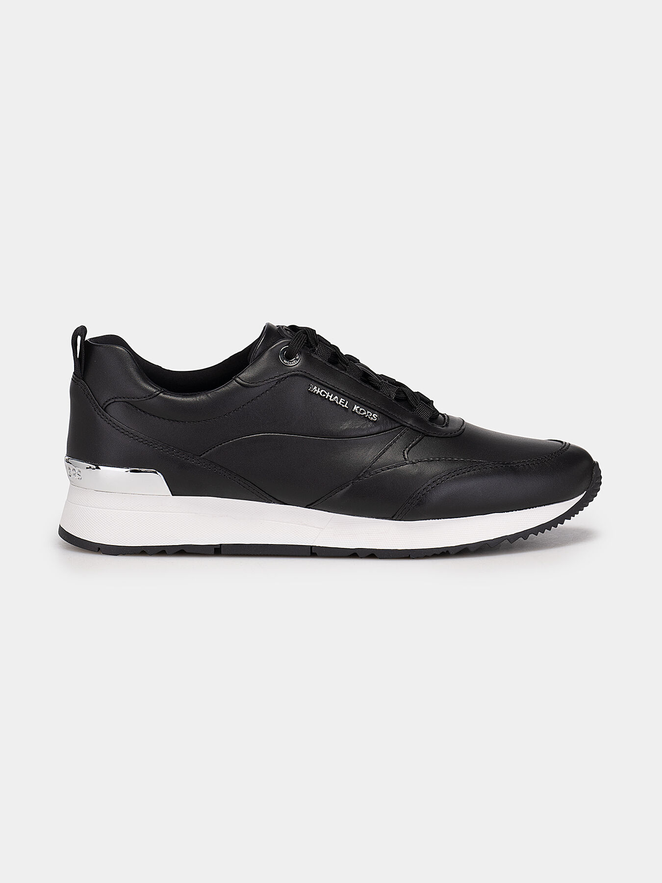 Michael kors black leather shoes outlet