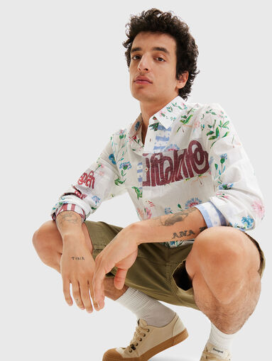 CAM shirt with floral print - 5