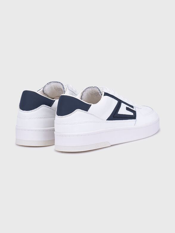 SILEA black sports shoes with contrasting inserts - 3