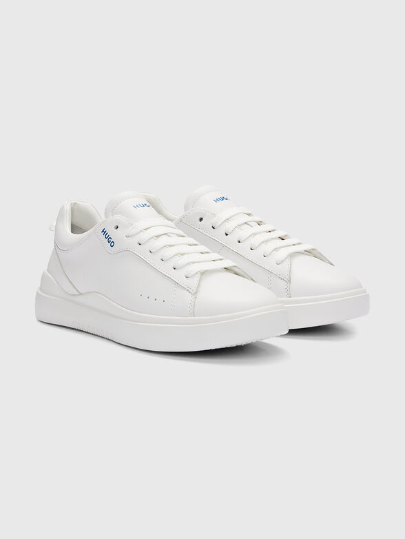 Leather sneakers - 4