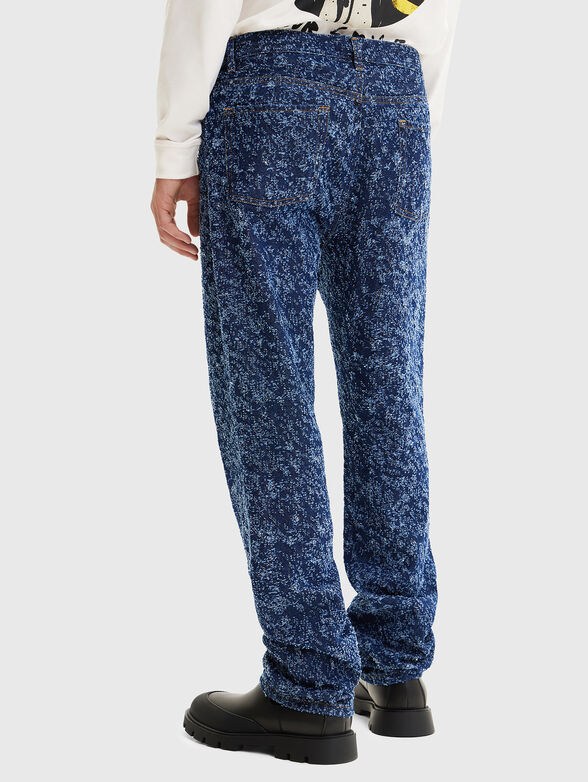 ROOTS dark blue jeans - 2