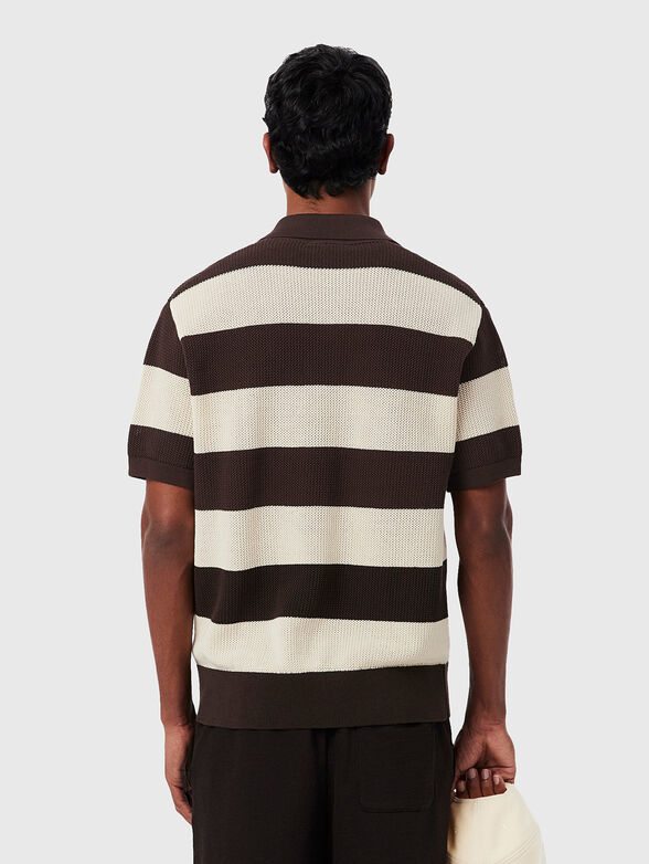 Striped cotton sweater - 3